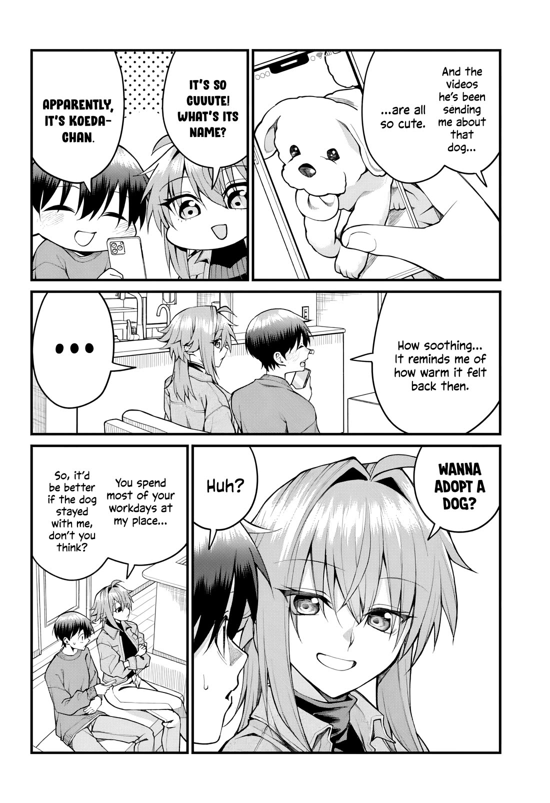 Akanabe-sensei Doesn't Know about Embarrassment Chapter 53 page 3 - Chapter 53: Sakieda Kouki and A Dog