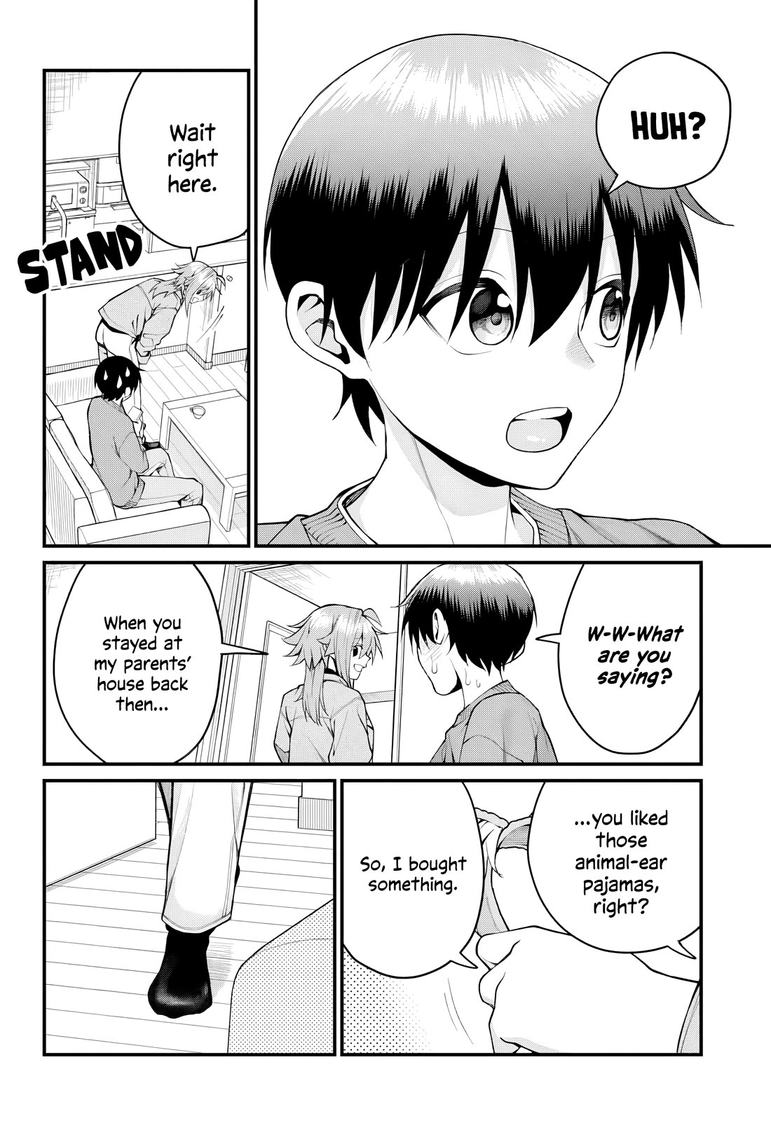 Akanabe-sensei Doesn't Know about Embarrassment Chapter 53 page 5 - Chapter 53: Sakieda Kouki and A Dog
