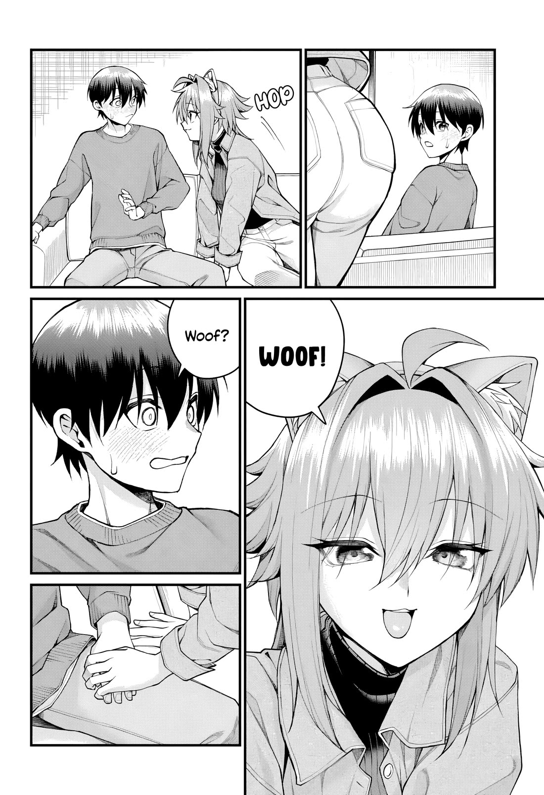 Akanabe-sensei Doesn't Know about Embarrassment Chapter 53 page 7 - Chapter 53: Sakieda Kouki and A Dog