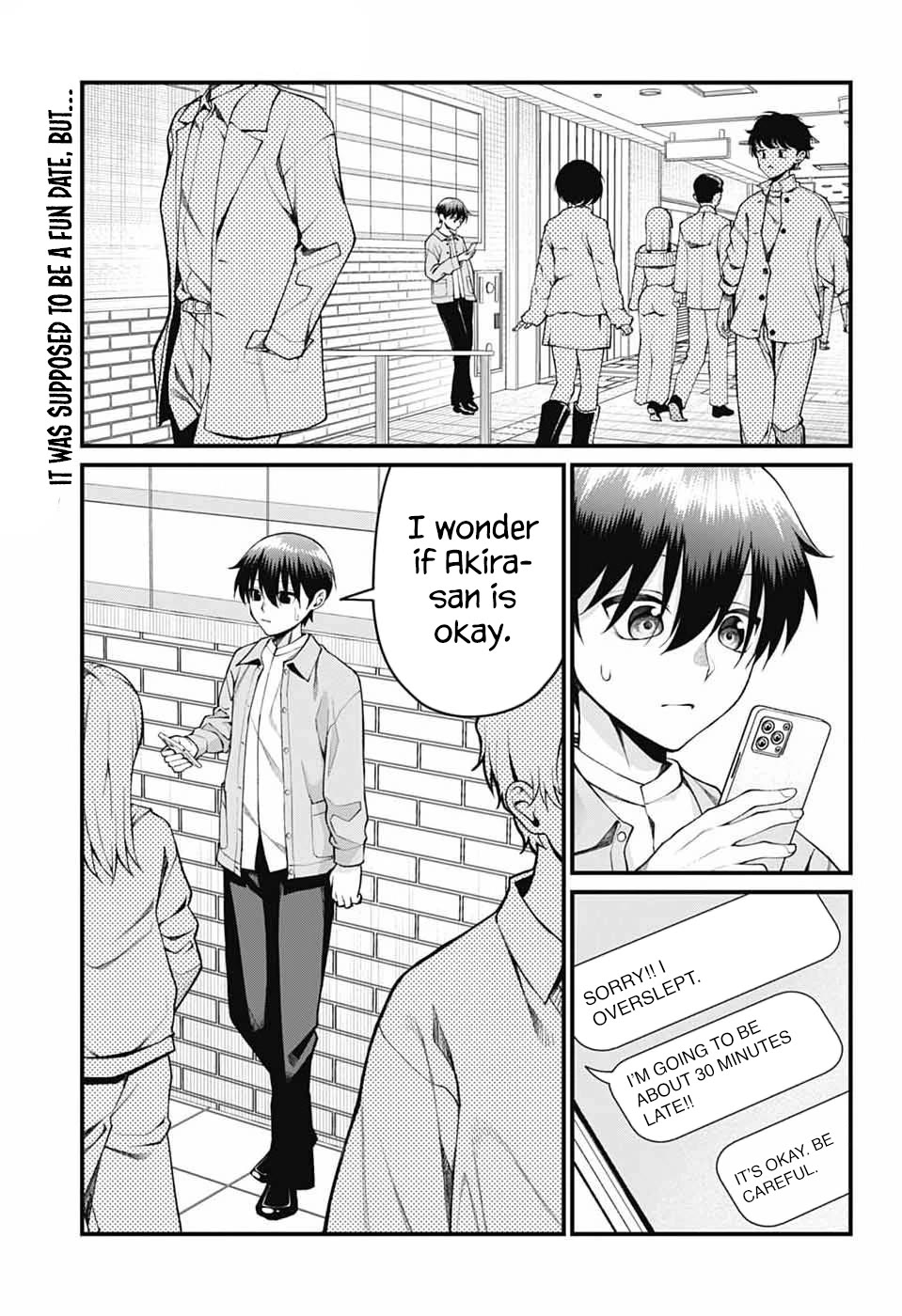 Akanabe-sensei Doesn't Know about Embarrassment Chapter 54 page 3 - Chapter 54: The teacher oversleeps