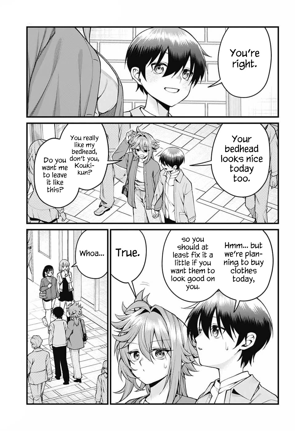 Akanabe-sensei Doesn't Know about Embarrassment Chapter 54 page 7 - Chapter 54: The teacher oversleeps