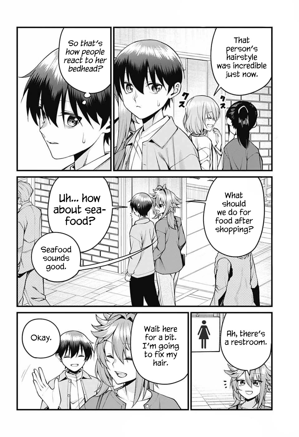 Akanabe-sensei Doesn't Know about Embarrassment Chapter 54 page 8 - Chapter 54: The teacher oversleeps