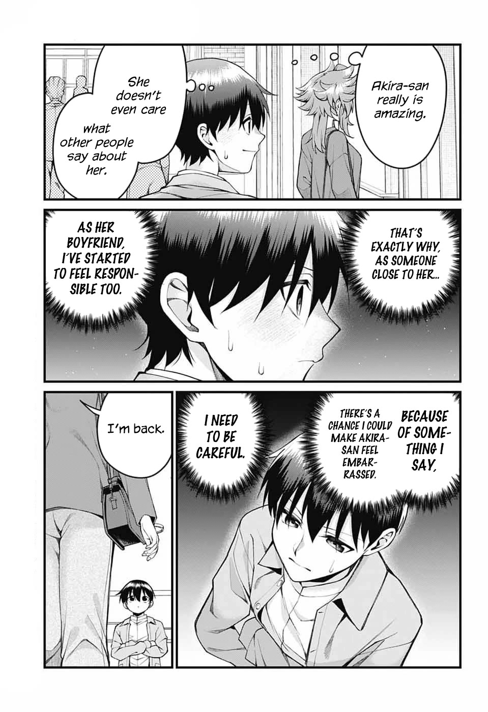Akanabe-sensei Doesn't Know about Embarrassment Chapter 54 page 9 - Chapter 54: The teacher oversleeps