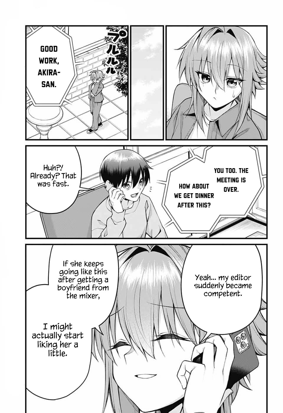 Akanabe-sensei Doesn't Know about Embarrassment Chapter 55 page 10 - Chapter 55: Kagami's Drastic Change