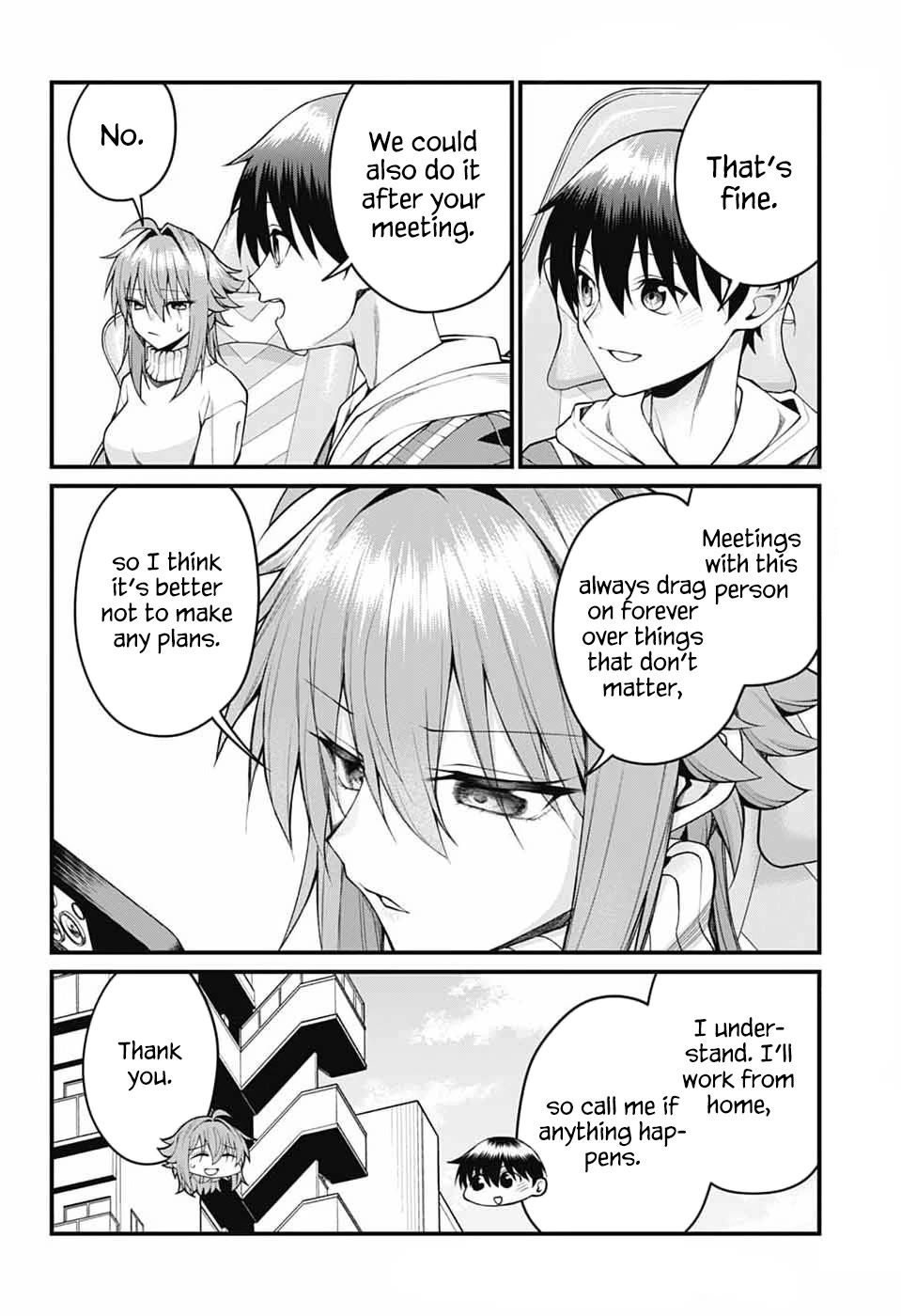 Akanabe-sensei Doesn't Know about Embarrassment Chapter 55 page 3 - Chapter 55: Kagami's Drastic Change