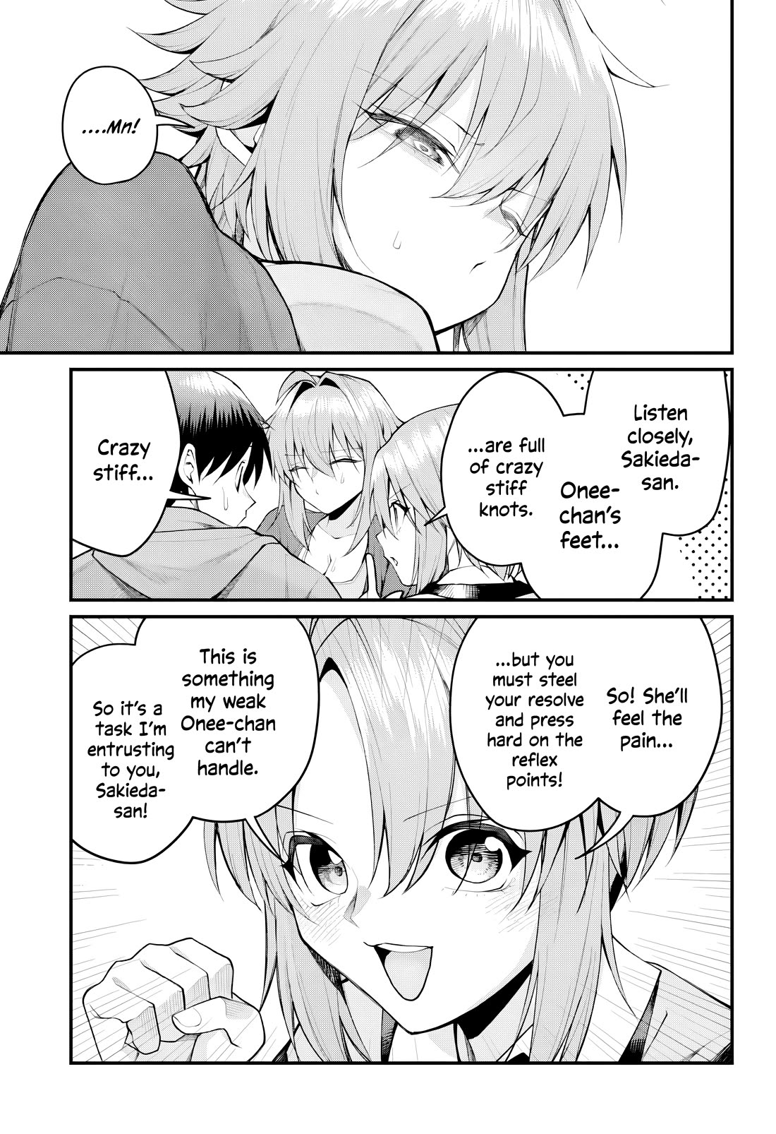 Akanabe-sensei Doesn't Know about Embarrassment Chapter 57 page 10 - Chapter 57: Sensei's Reflex Points