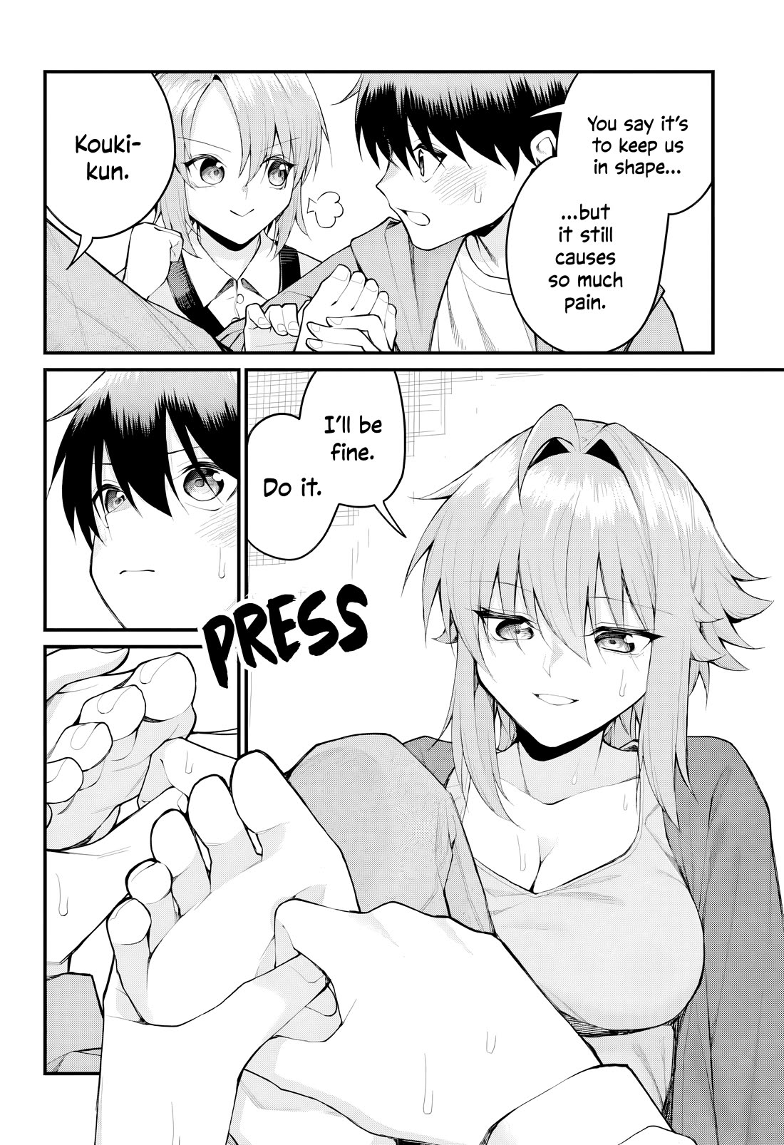 Akanabe-sensei Doesn't Know about Embarrassment Chapter 57 page 11 - Chapter 57: Sensei's Reflex Points