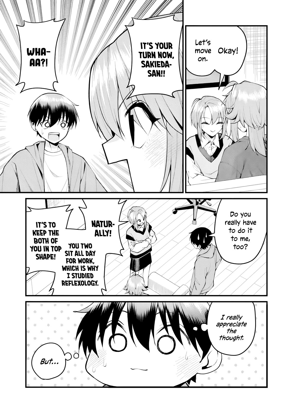 Akanabe-sensei Doesn't Know about Embarrassment Chapter 57 page 6 - Chapter 57: Sensei's Reflex Points