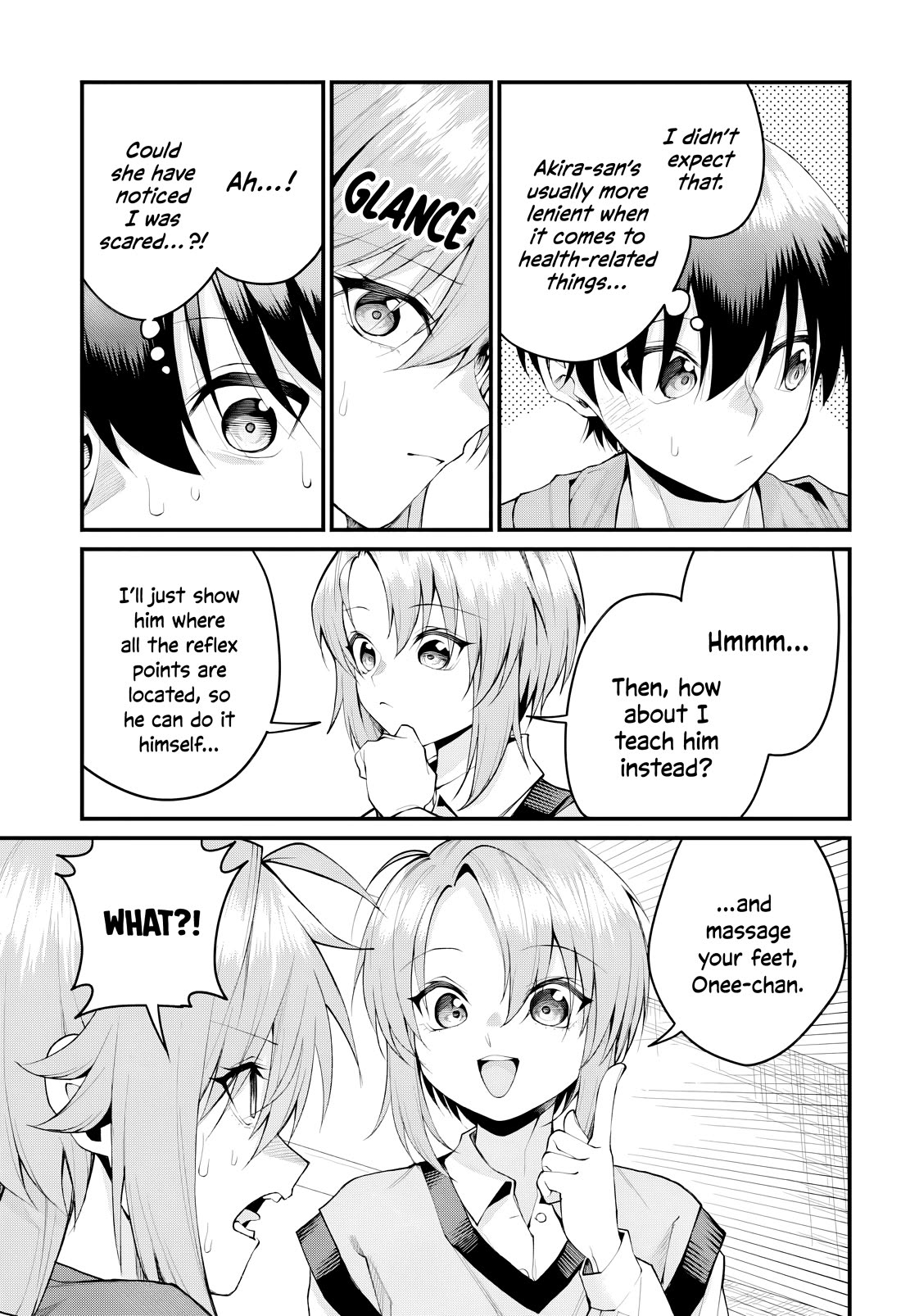Akanabe-sensei Doesn't Know about Embarrassment Chapter 57 page 8 - Chapter 57: Sensei's Reflex Points