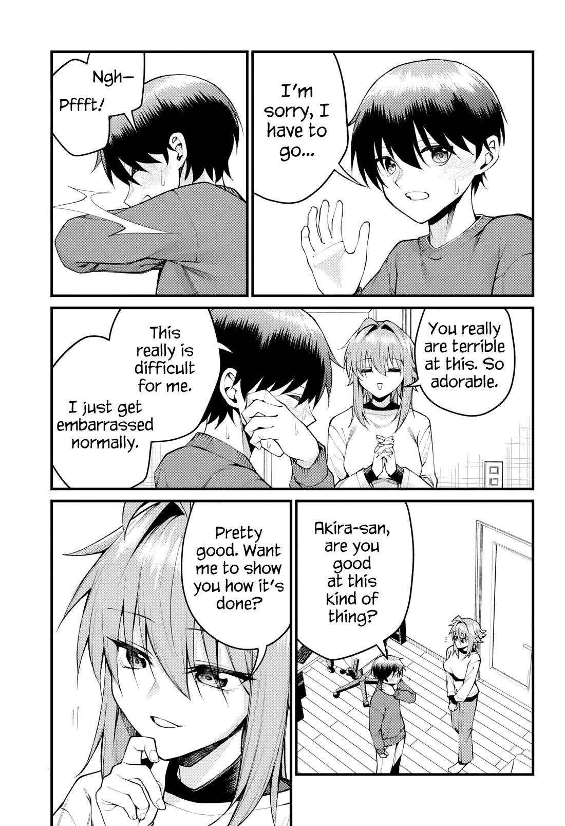 Akanabe-sensei Doesn't Know about Embarrassment Chapter 58 page 9 - Chapter 58: Sensei and Countermeasures