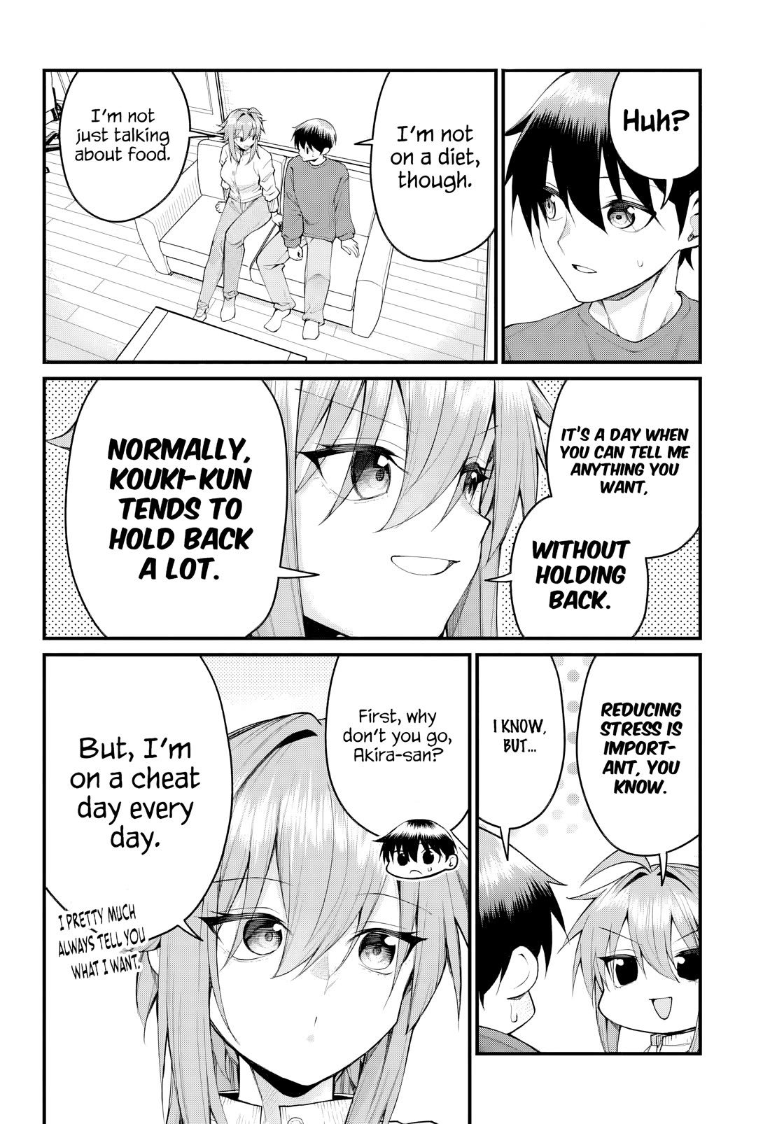 Akanabe-sensei Doesn't Know about Embarrassment Chapter 62 page 2 - Chapter 62: Sensei and The Cheat Day