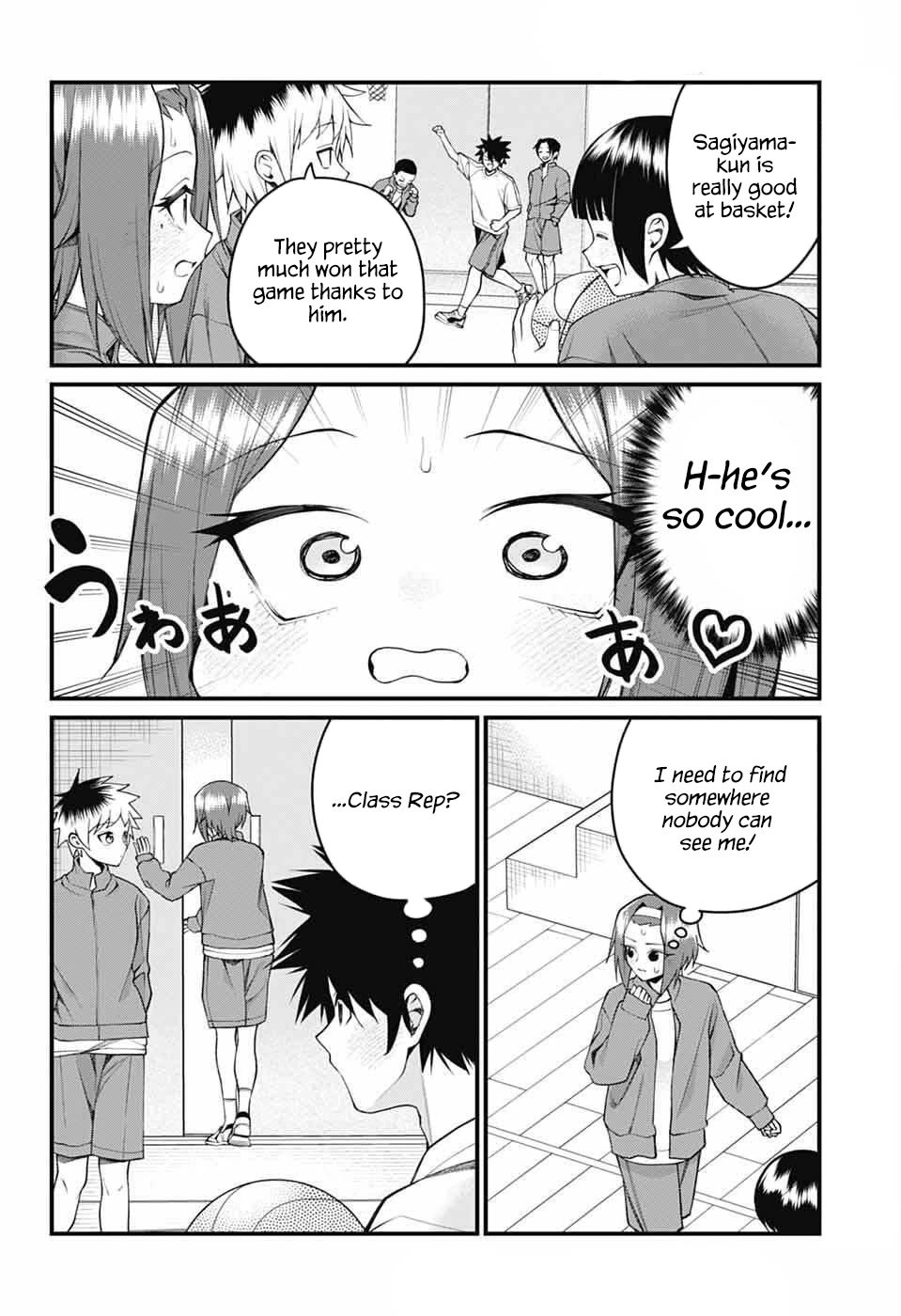 Akanabe-sensei Doesn't Know about Embarrassment Chapter 63 page 10 - Chapter 63: Shirakawa Nanami Lets It All Out
