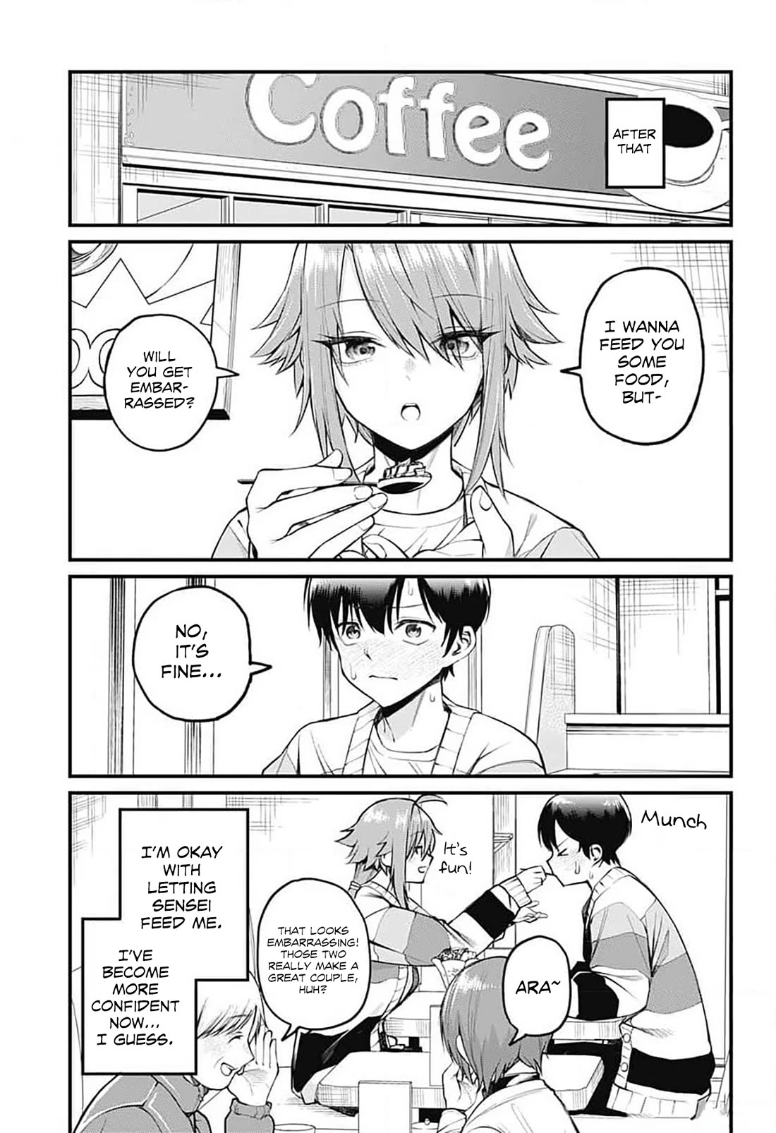 Akanabe-sensei Doesn't Know about Embarrassment Chapter 7 page 13 - Chapter 7: The Date with Sensei