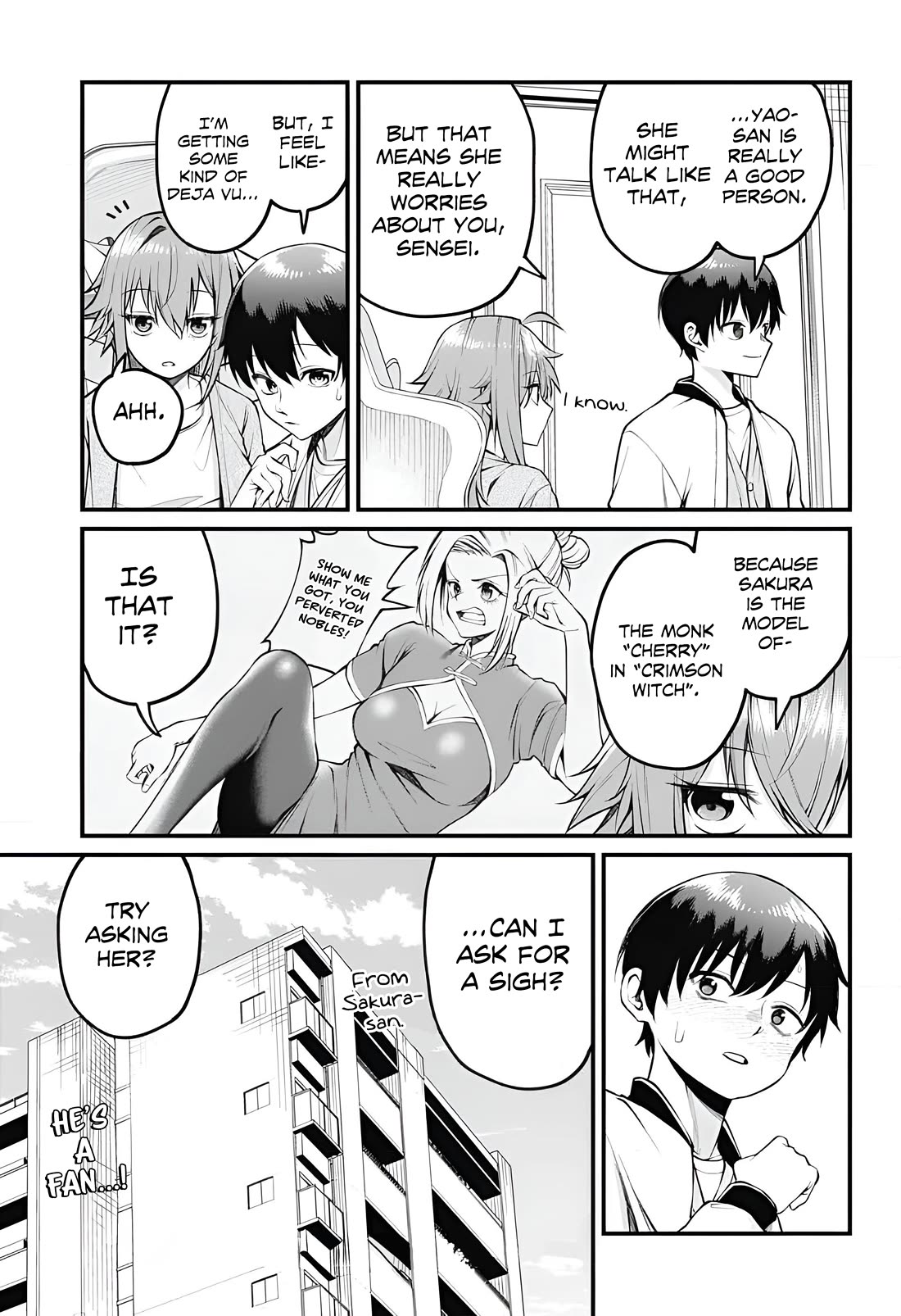 Akanabe-sensei Doesn't Know about Embarrassment Chapter 8 page 13 - Chapter 8: Sensei's Friend