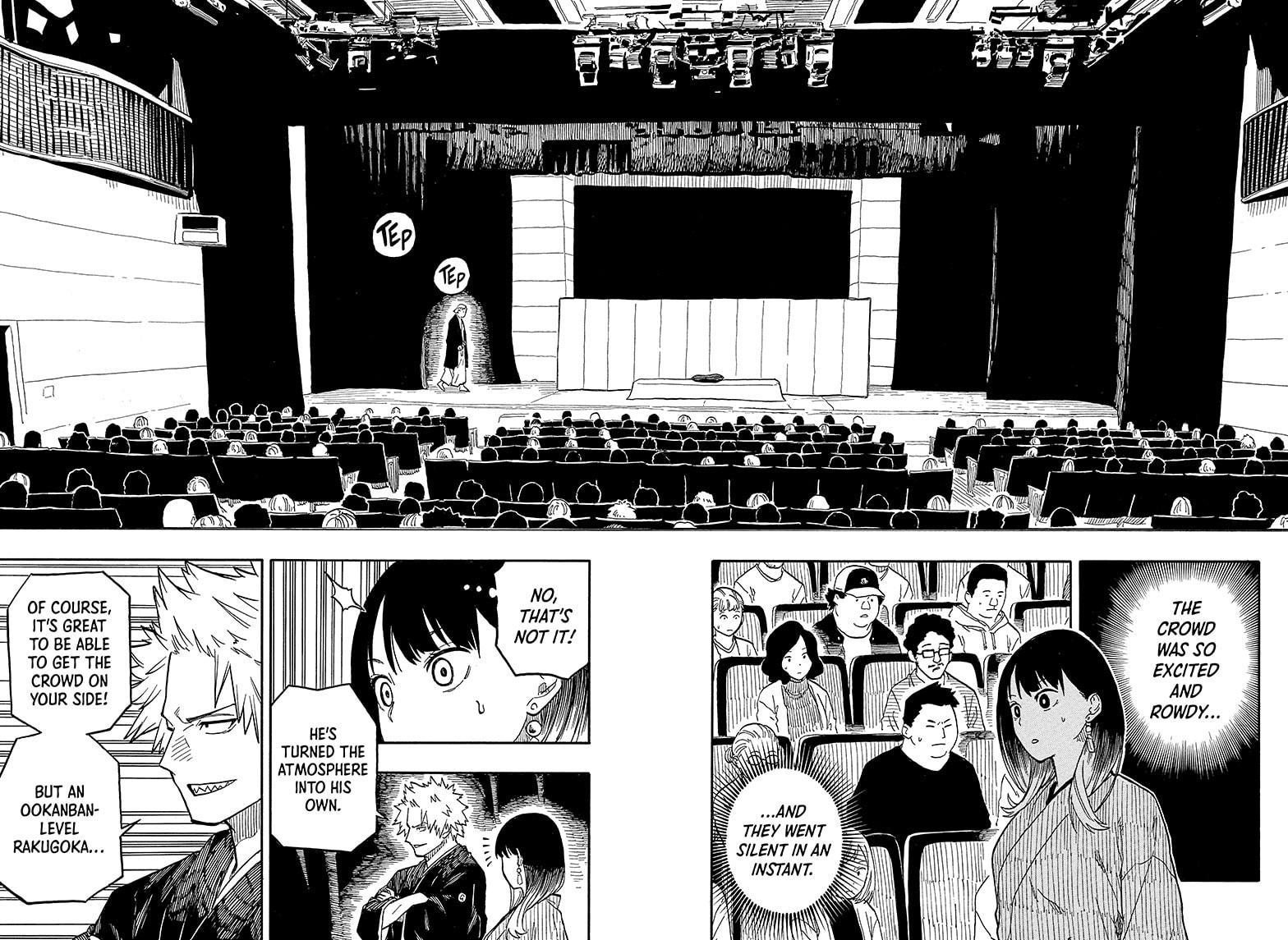 Akane Banashi Chapter 102 page 14 - Chapter 102