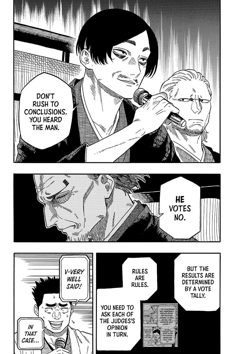 Akane-banashi manga, chapter 116, page 10 of 19