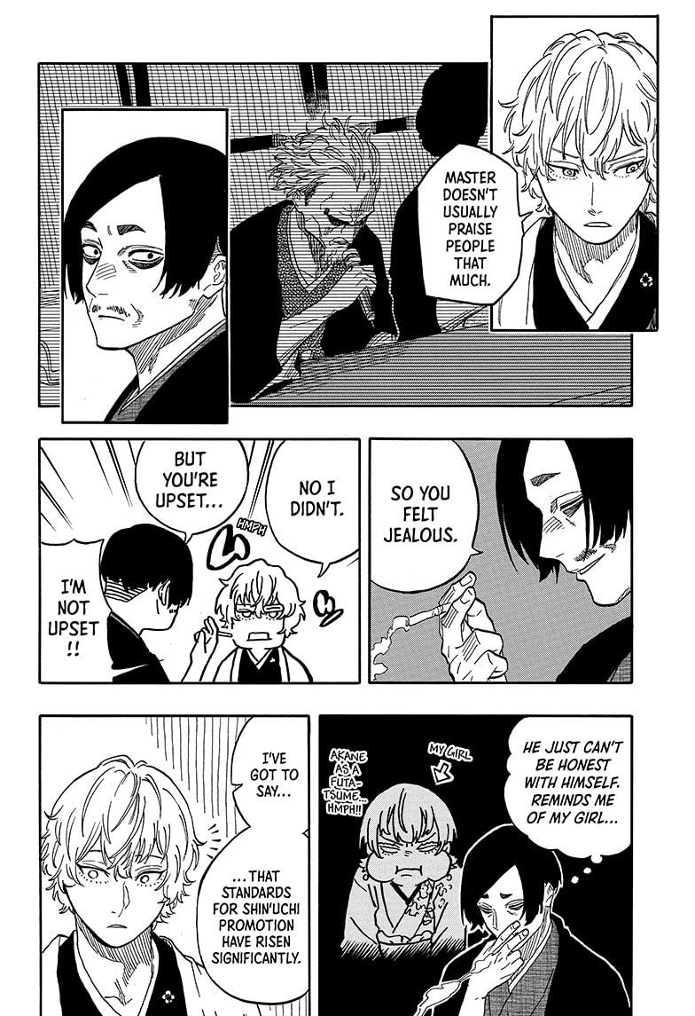 Akane Banashi Chapter 117 page 14 - Chapter 117
