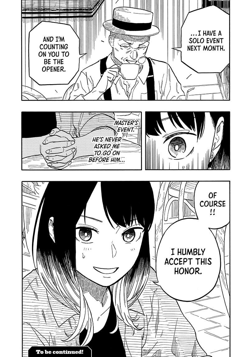 Akane Banashi Chapter 118 page 21 - Chapter 118