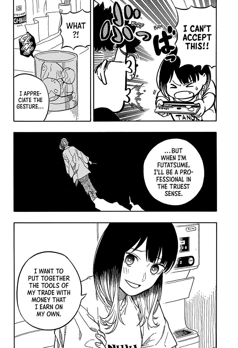 Akane-banashi manga, chapter 119, page 10 of 19