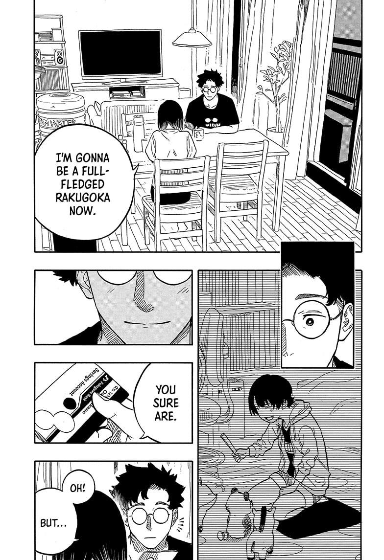 Akane-banashi manga, chapter 119, page 11 of 19