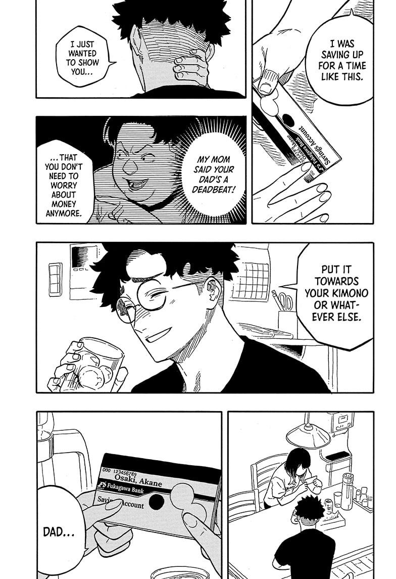 Akane-banashi manga, chapter 119, page 9 of 19
