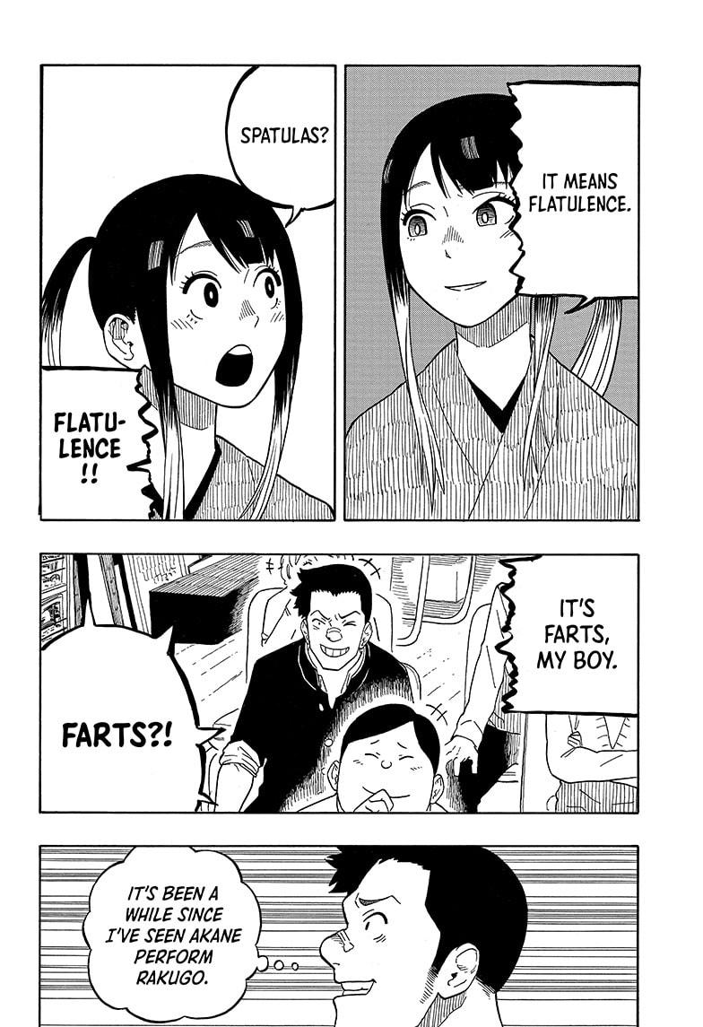 Akane Banashi Chapter 12 page 8 - Chapter 12