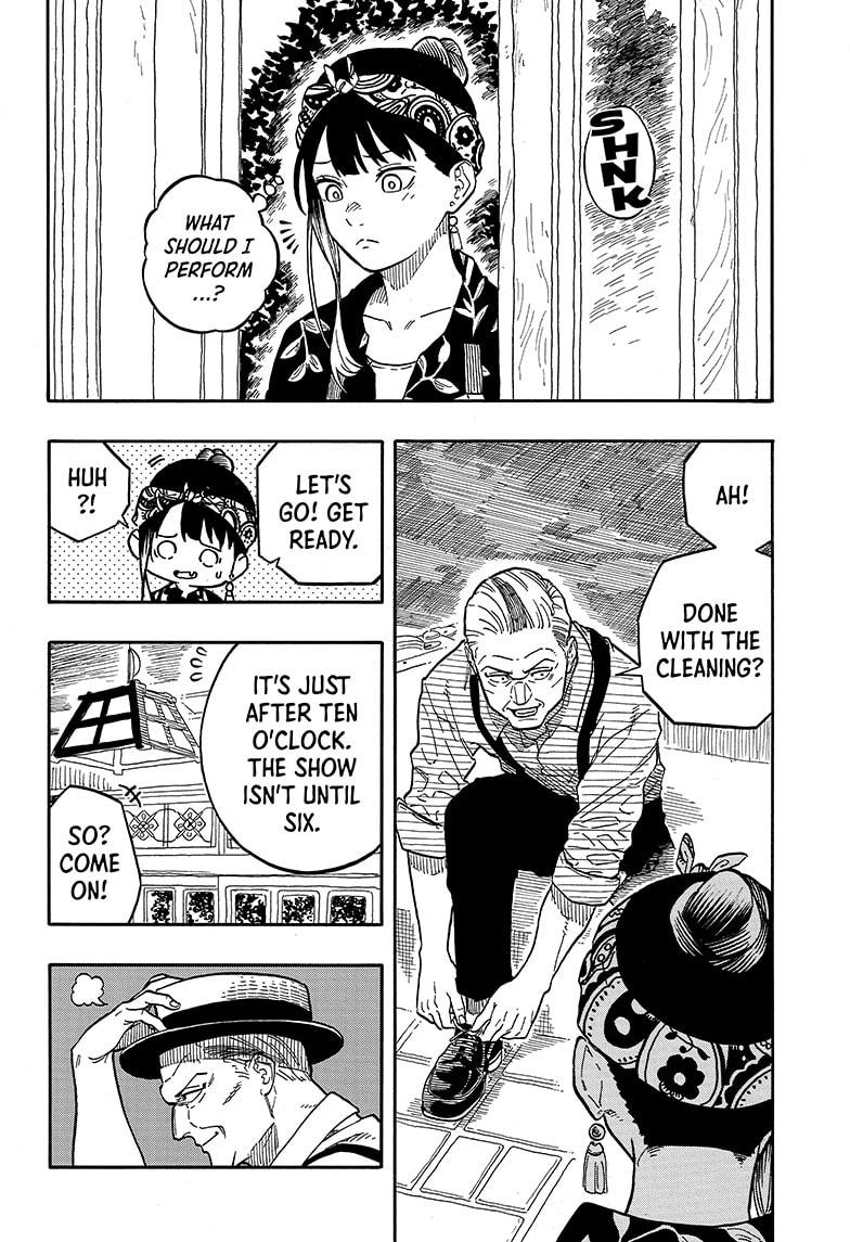 Akane-banashi manga, chapter 120, page 4 of 19