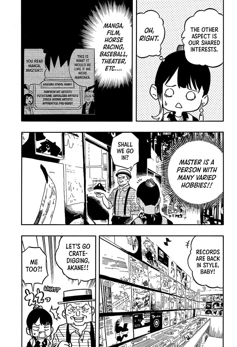 Akane-banashi manga, chapter 120, page 7 of 19