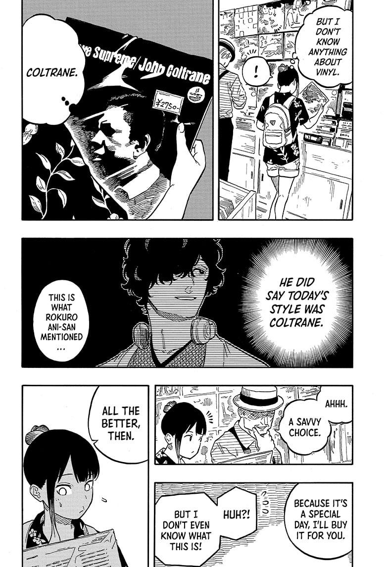 Akane-banashi manga, chapter 120, page 8 of 19