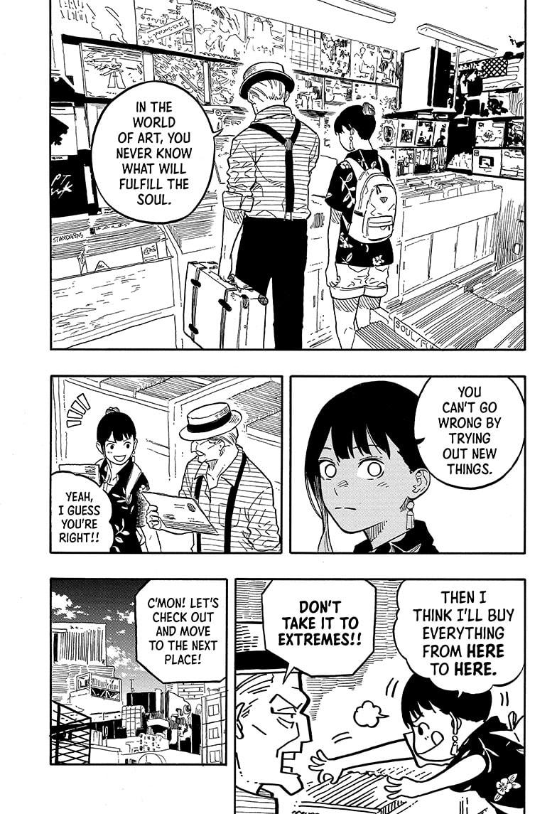 Akane-banashi manga, chapter 120, page 9 of 19