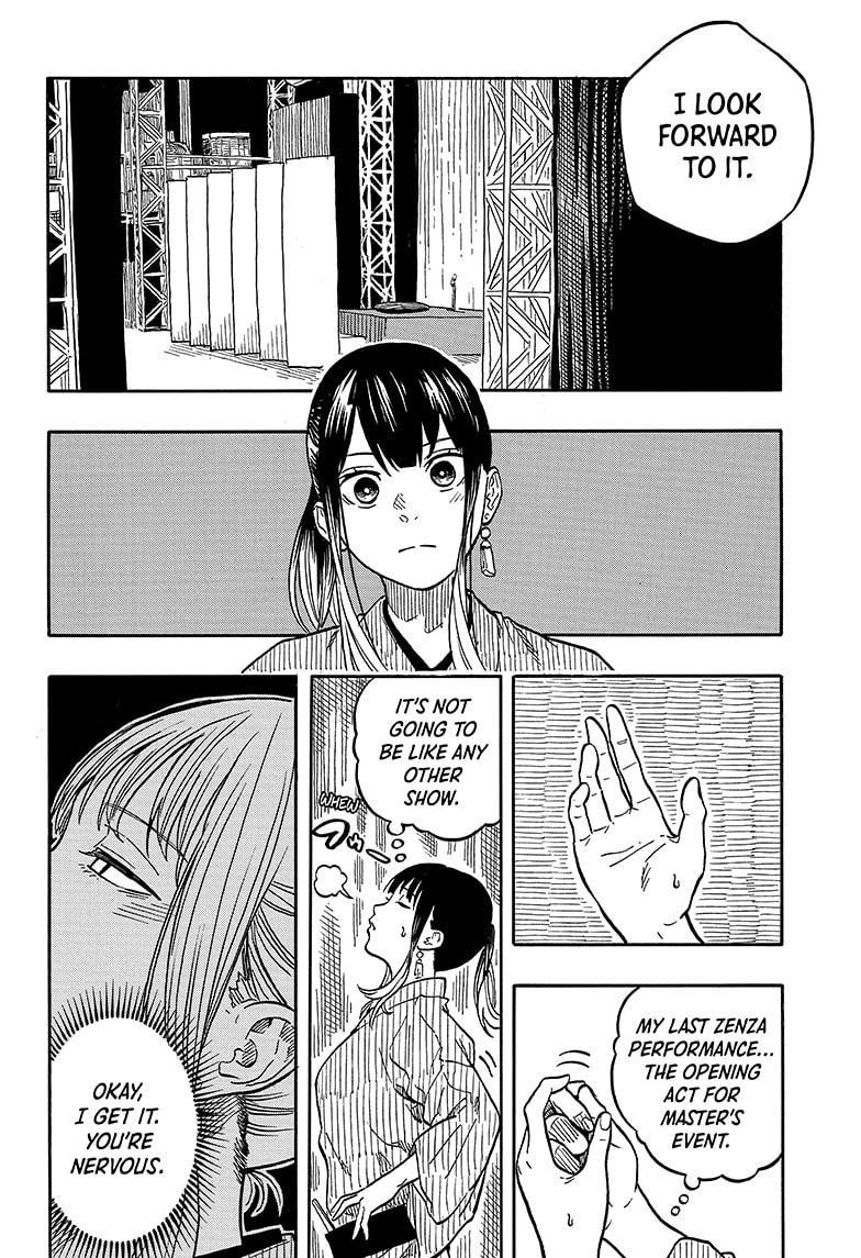 Akane Banashi Chapter 121 page 4 - Chapter 121