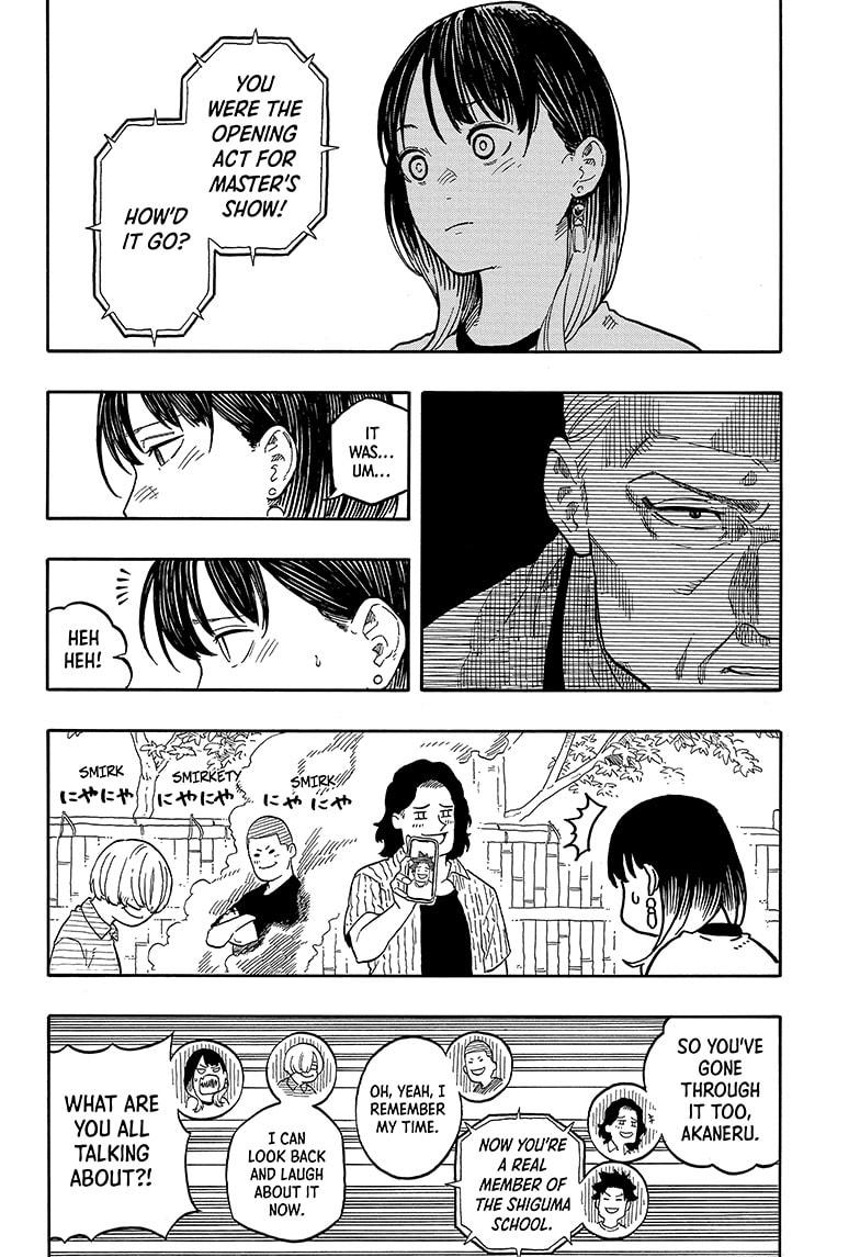 Akane Banashi Chapter 127 page 10 - Chapter 127