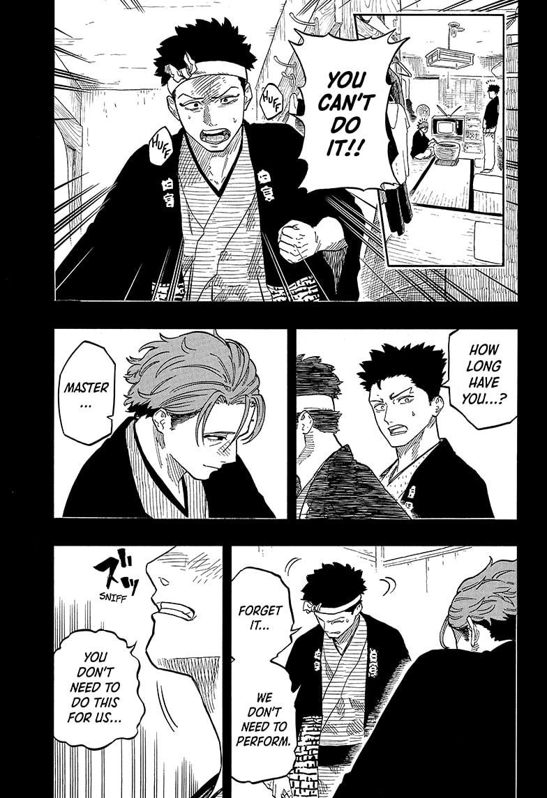 Akane Banashi Chapter 137 page 13 - Chapter 137