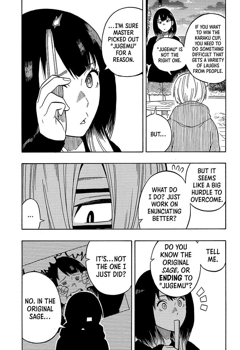 Akane Banashi Chapter 14 page 11 - Chapter 14