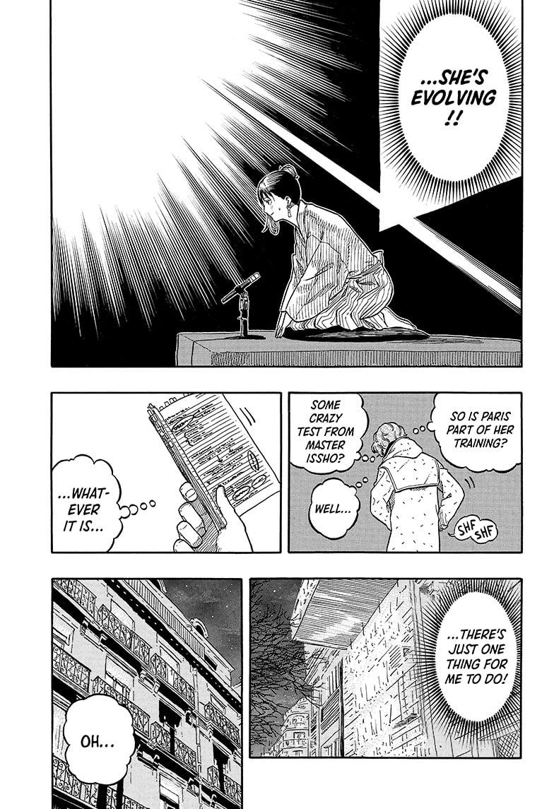 Akane Banashi Chapter 143 page 13 - Chapter 143