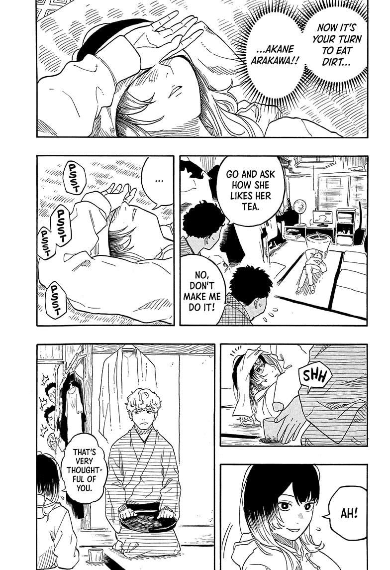 Akane-banashi manga, chapter 145, page 15 of 19