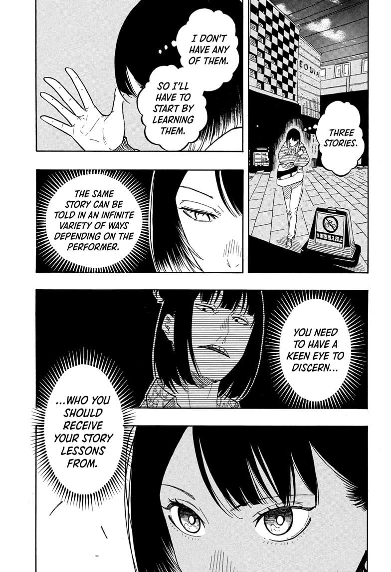 Akane Banashi Chapter 150 page 15 - Chapter 150