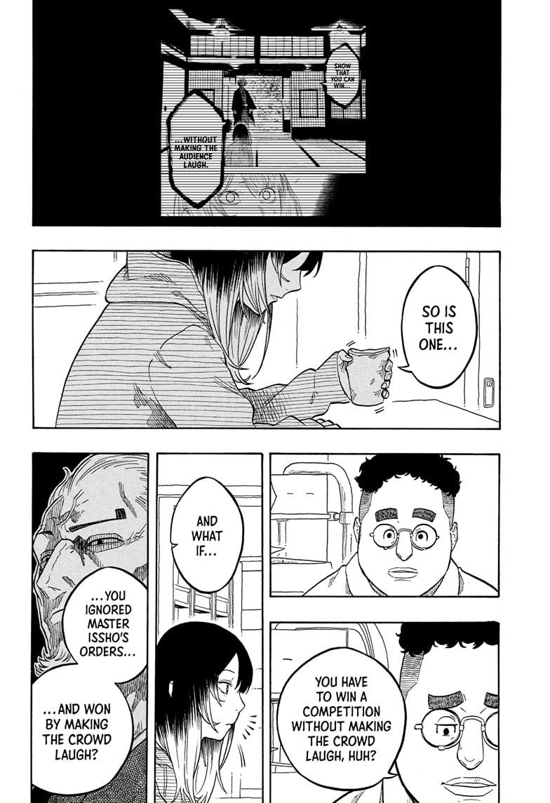 Akane Banashi Chapter 157 page 14 - Chapter 157