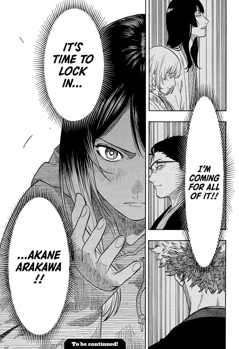 Akane Banashi Chapter 157 page 19 - Chapter 157