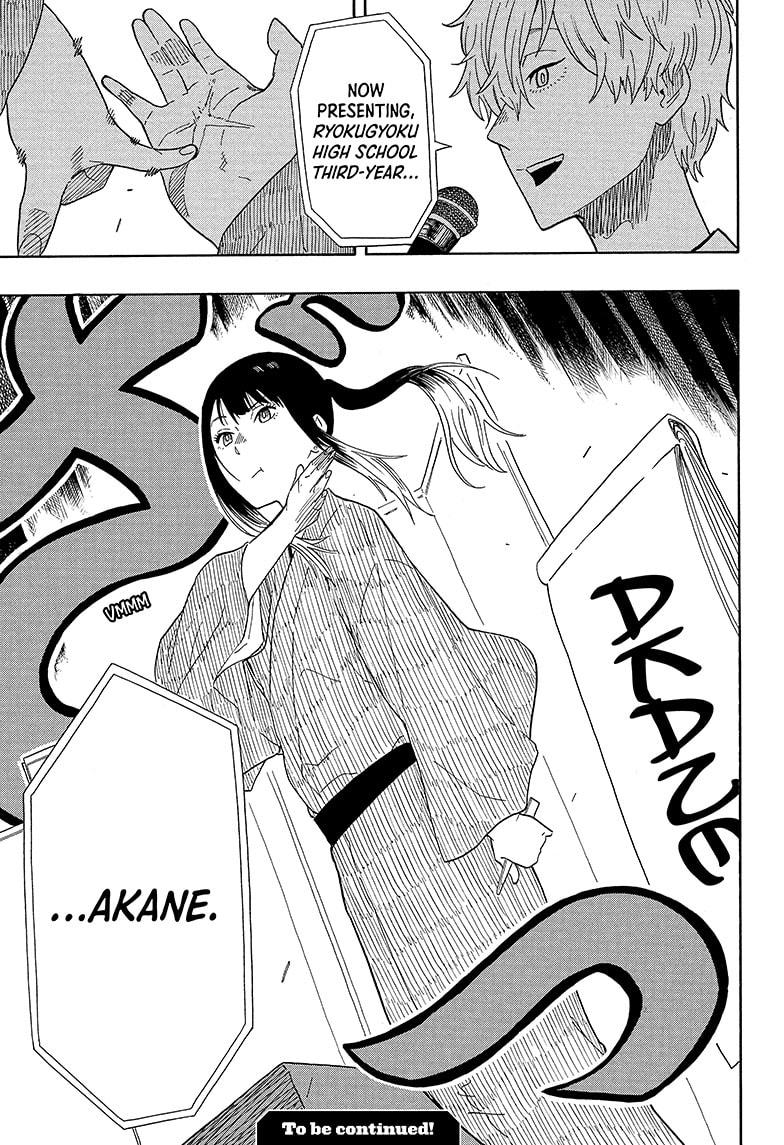 Akane Banashi Chapter 16 page 25 - Chapter 16