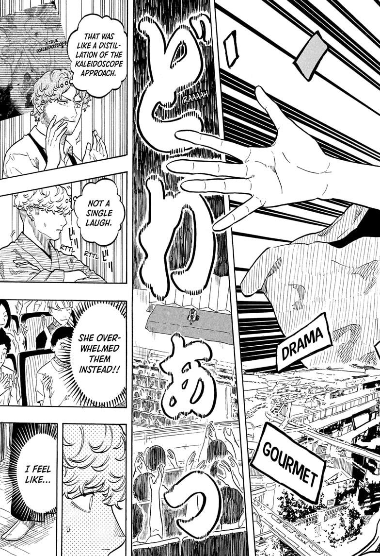 Akane-banashi manga, chapter 161, page 15 of 19