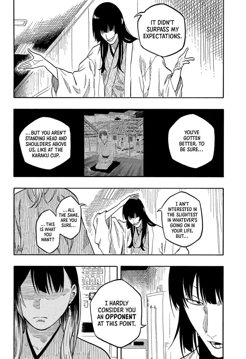 Akane Banashi Chapter 162 page 13 - Chapter 162