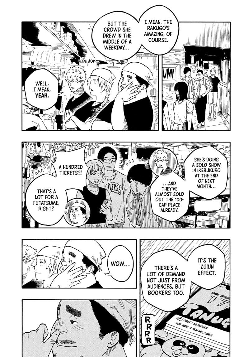 Akane Banashi Chapter 181 page 9 - Chapter 181