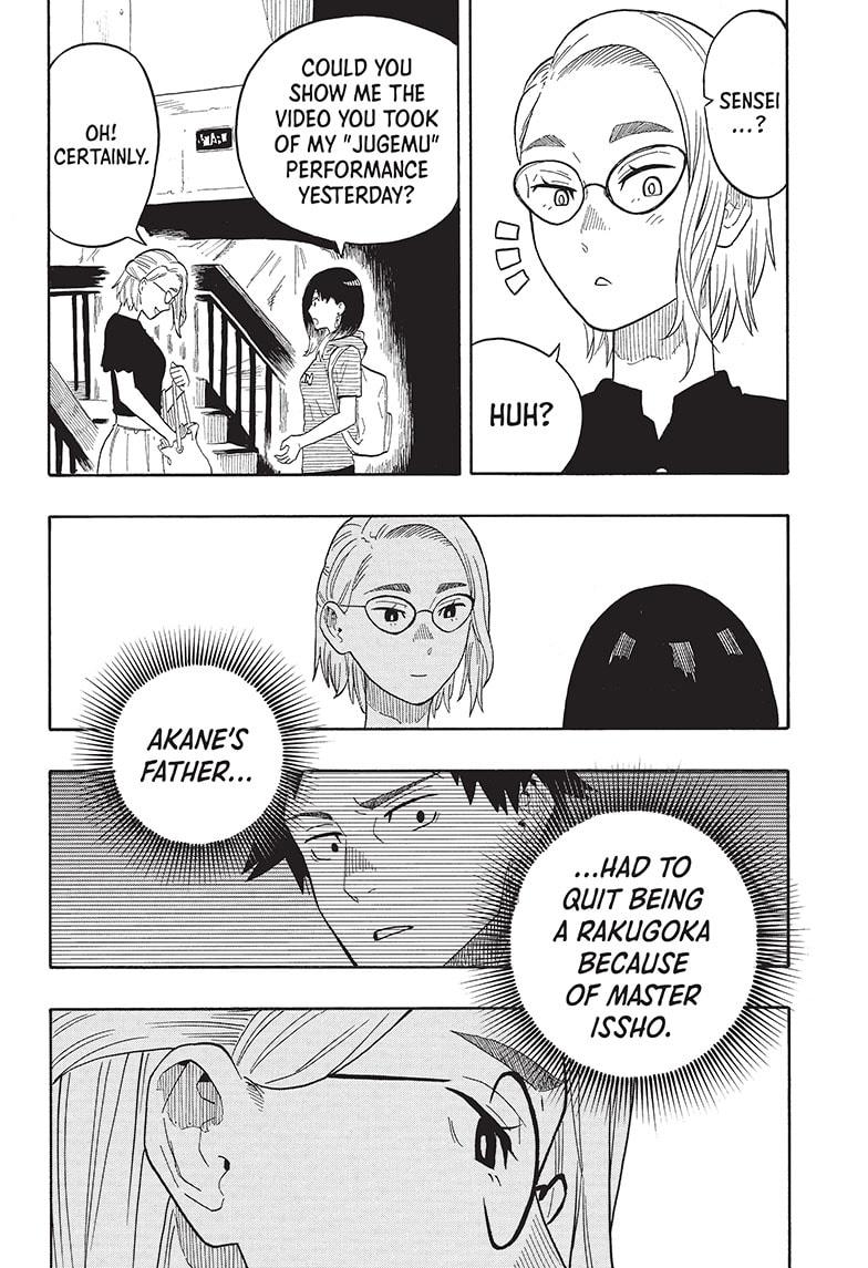 Akane Banashi Chapter 19 page 8 - Chapter 19