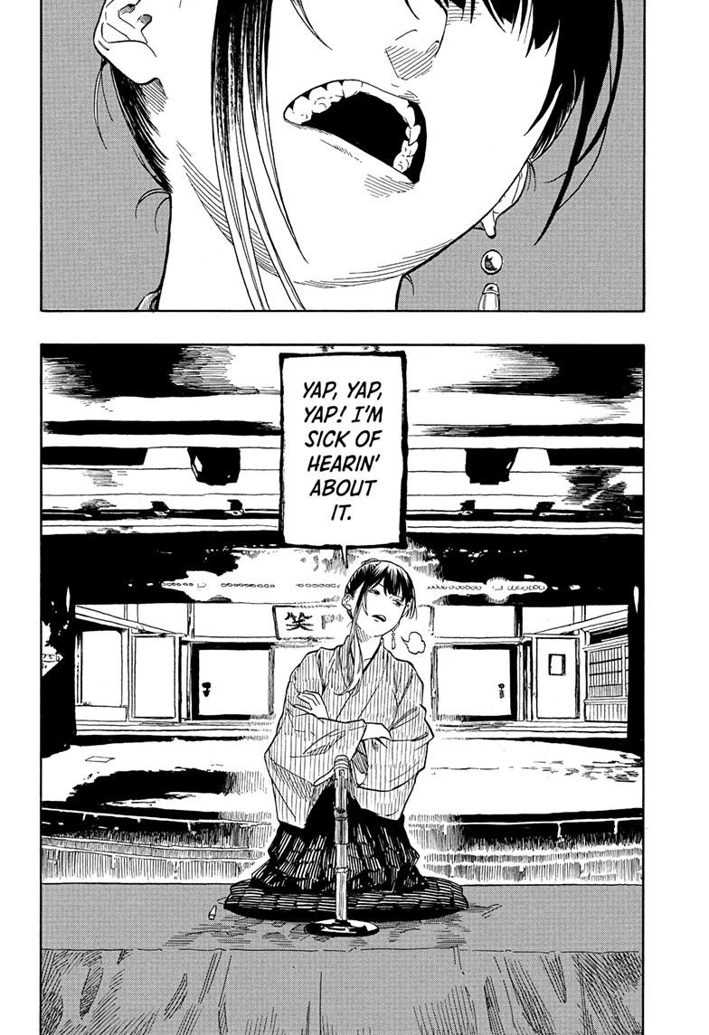Akane-banashi manga, chapter 201, page 10 of 21