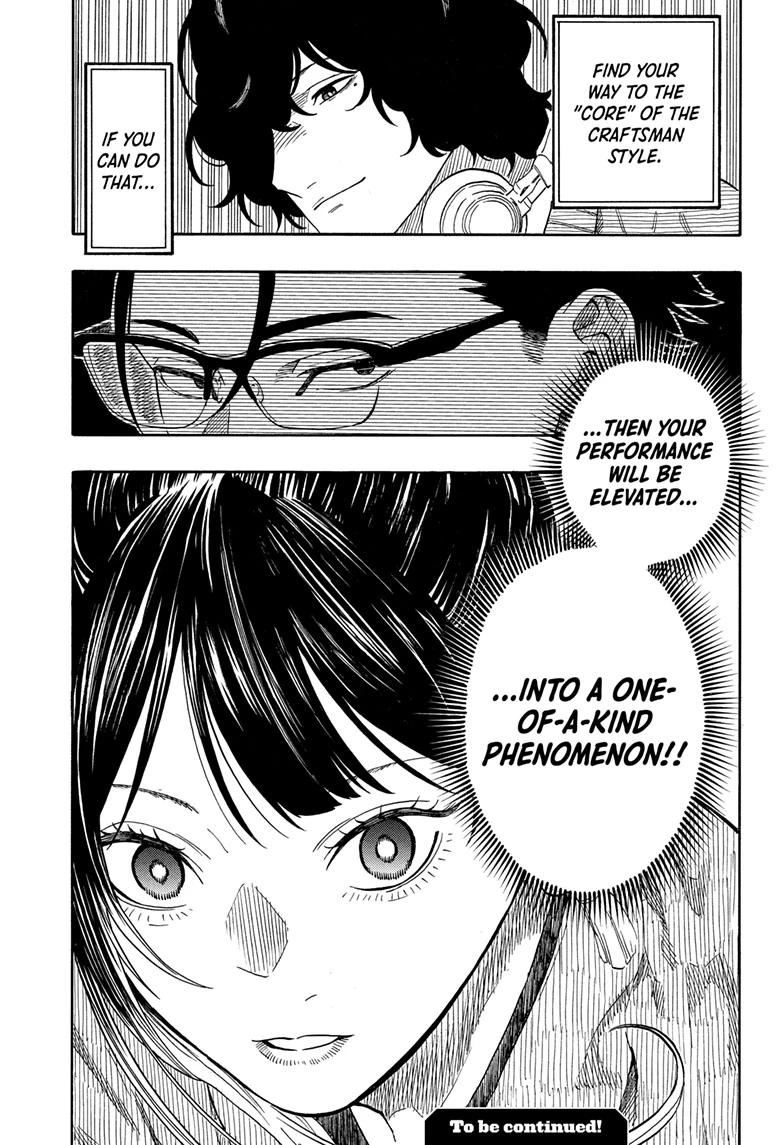 Akane-banashi manga, chapter 202, page 19 of 19