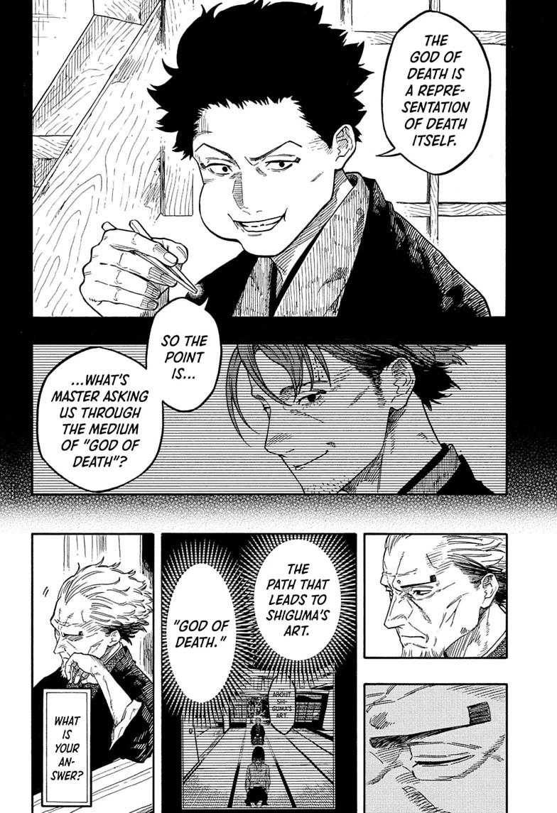 Akane-banashi manga, chapter 205, page 20 of 21