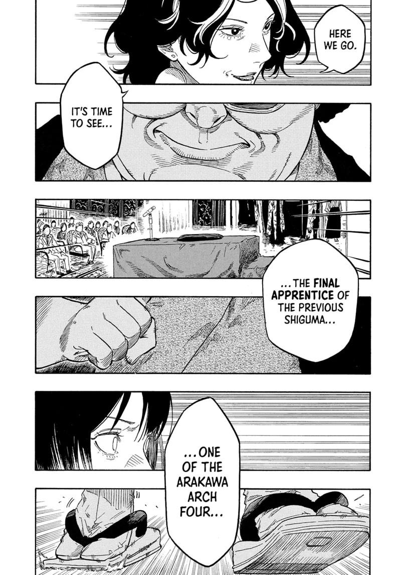 Akane Banashi Chapter 218 page 10 - Chapter 218