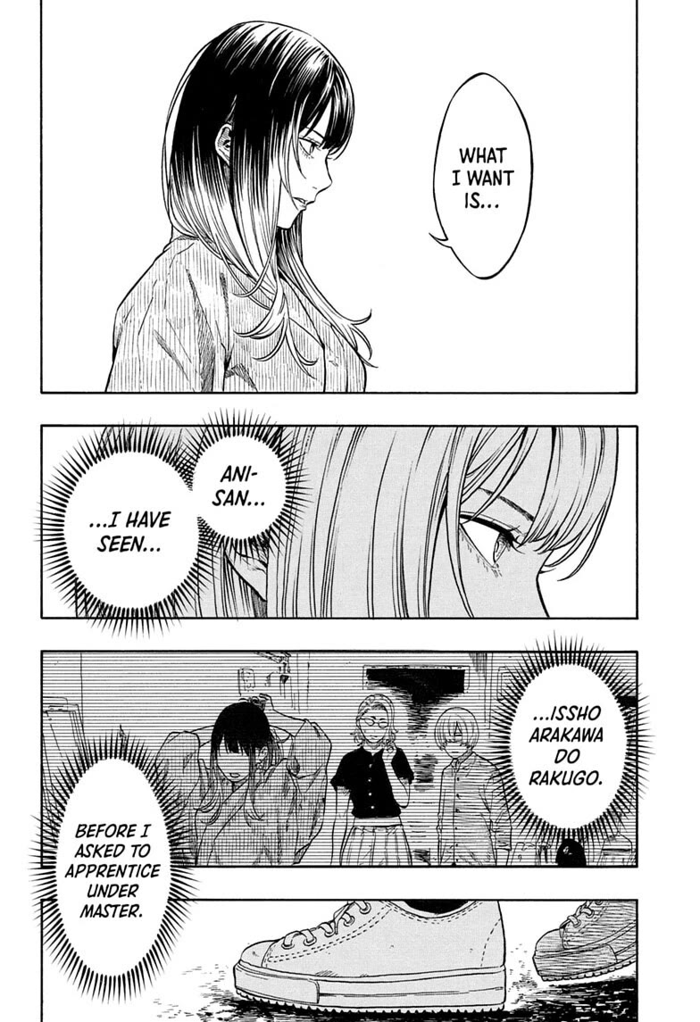 Akane Banashi Chapter 226 page 10 - Chapter 226: Story 226: Back in Action