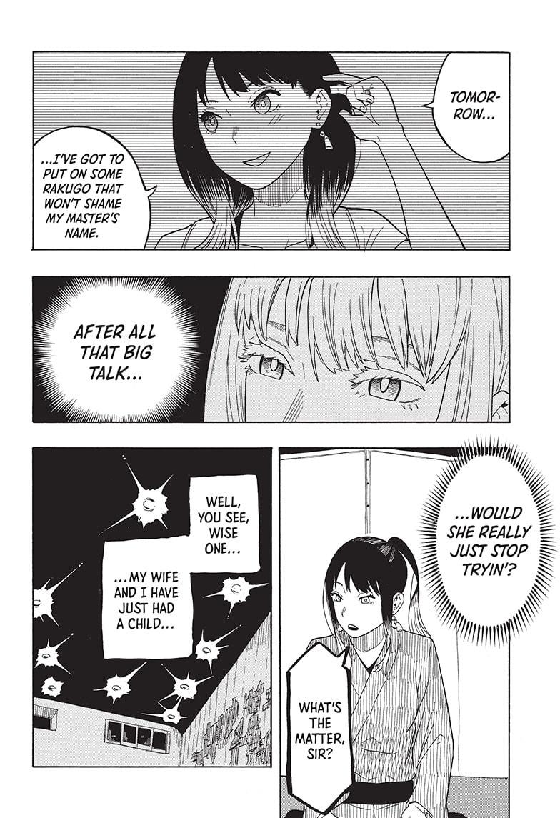 Akane Banashi Chapter 23 page 10 - Chapter 23